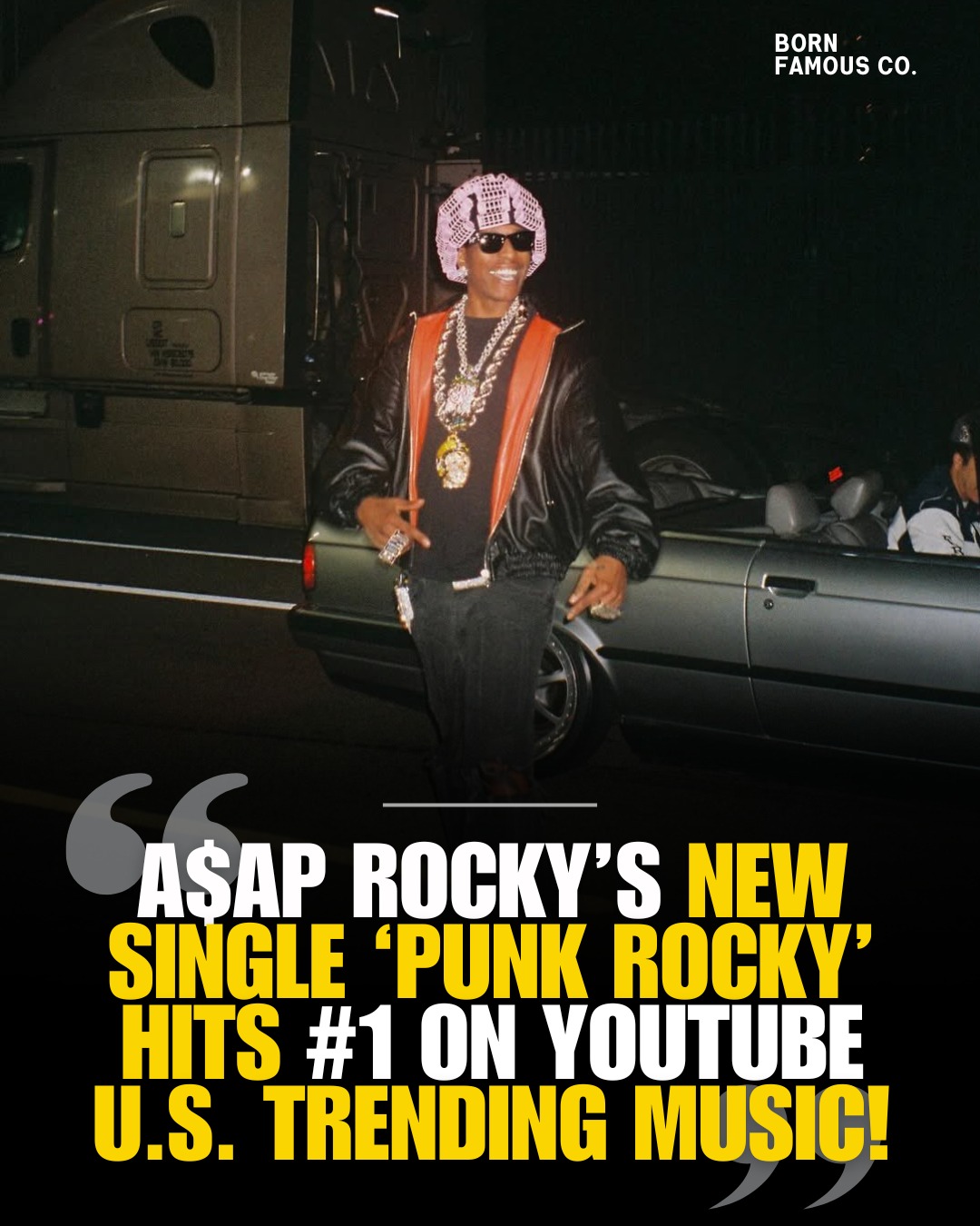 A$AP Rocky's new single 'Punk Rocky' is having quite an impact