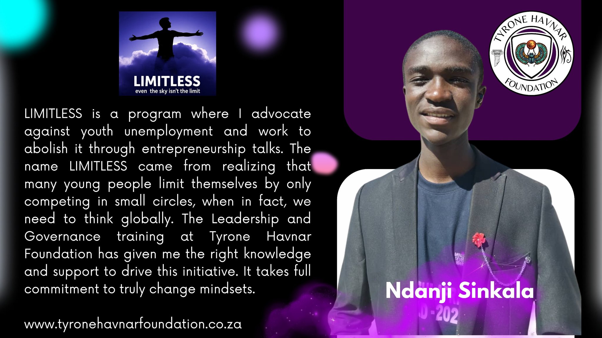 We celebrate Ndanji Sinkala,... - Tyrone Havnar Foundation | Facebook