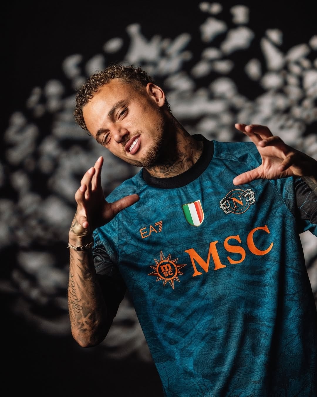 Napoli have unveiled their special Halloween shirt for the 2025-26