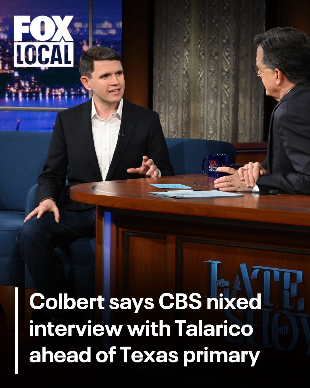 FOX 26 Houston - State Rep. James Talarico's interview... | Facebook