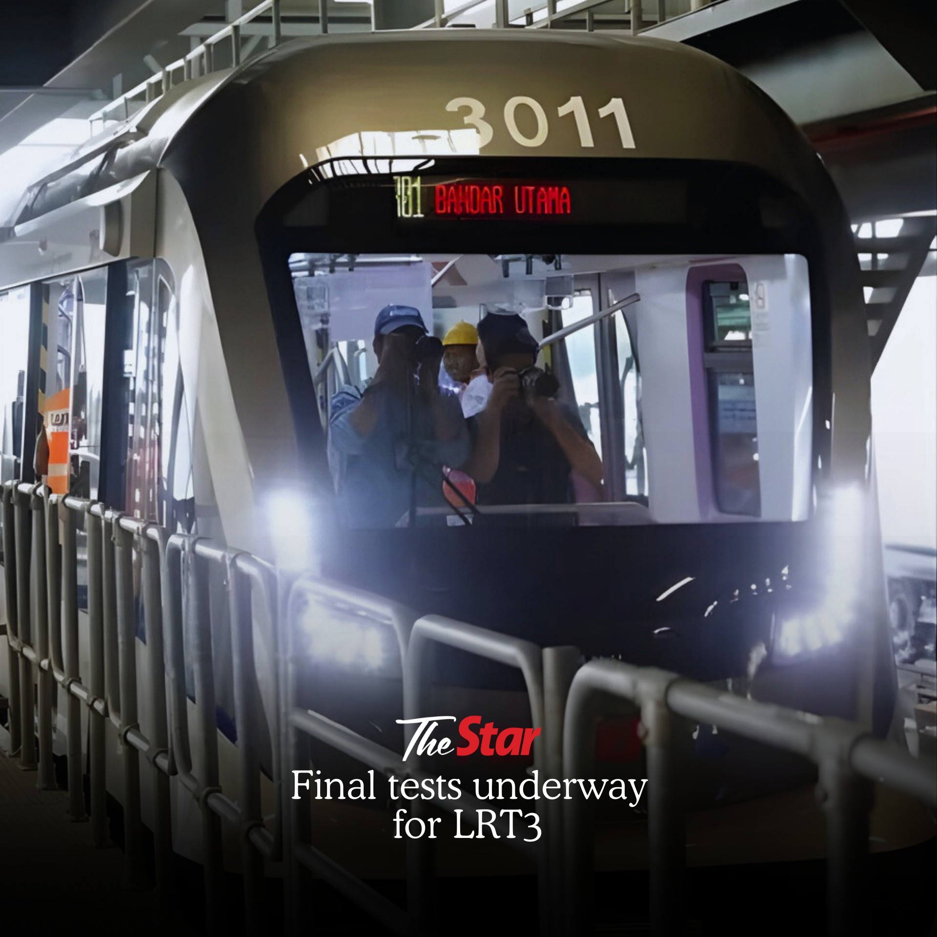 The Star - The Light Rail Transit 3 (LRT3) Shah Alam Line has recorded ...