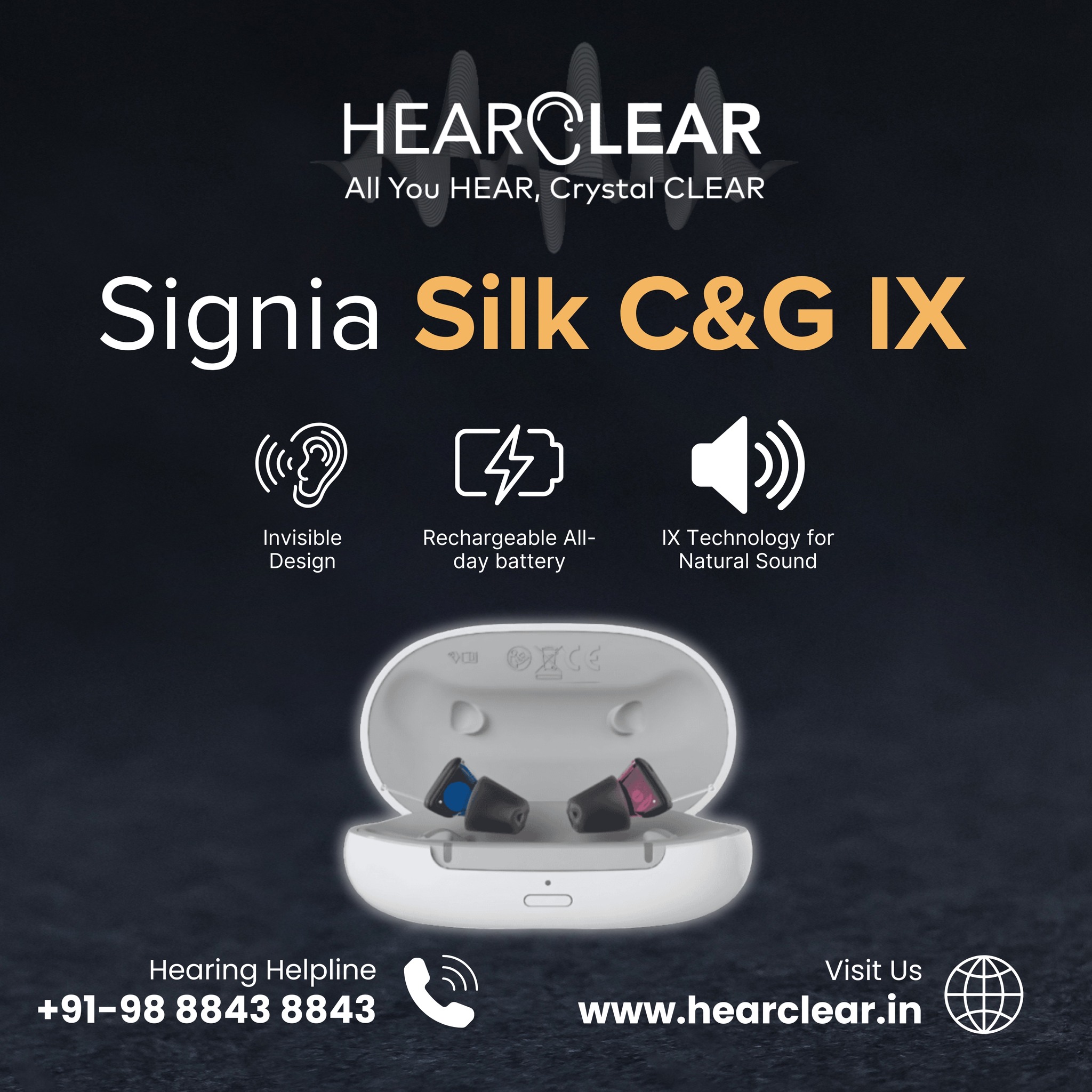 HearClear - 👂 Introducing the New Standard in Discreet #Hearing ...
