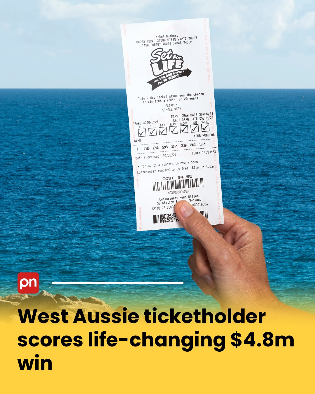 PerthNow - The winner has not yet visited the Lotto HQ to... | Facebook
