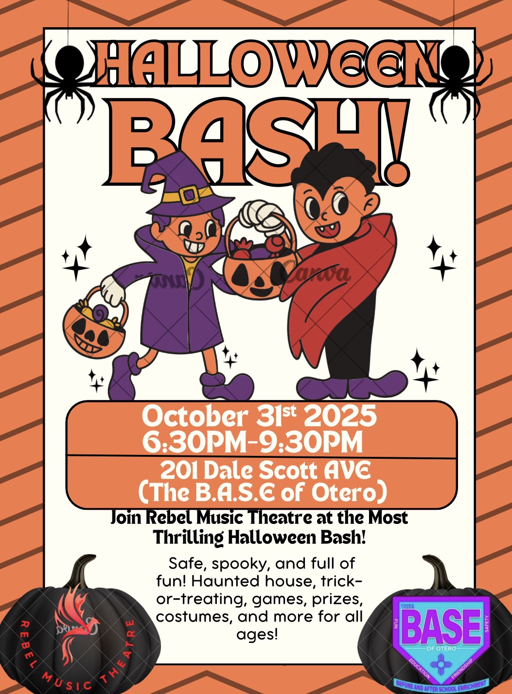 Rebel Music Theatre’s Halloween Bash!