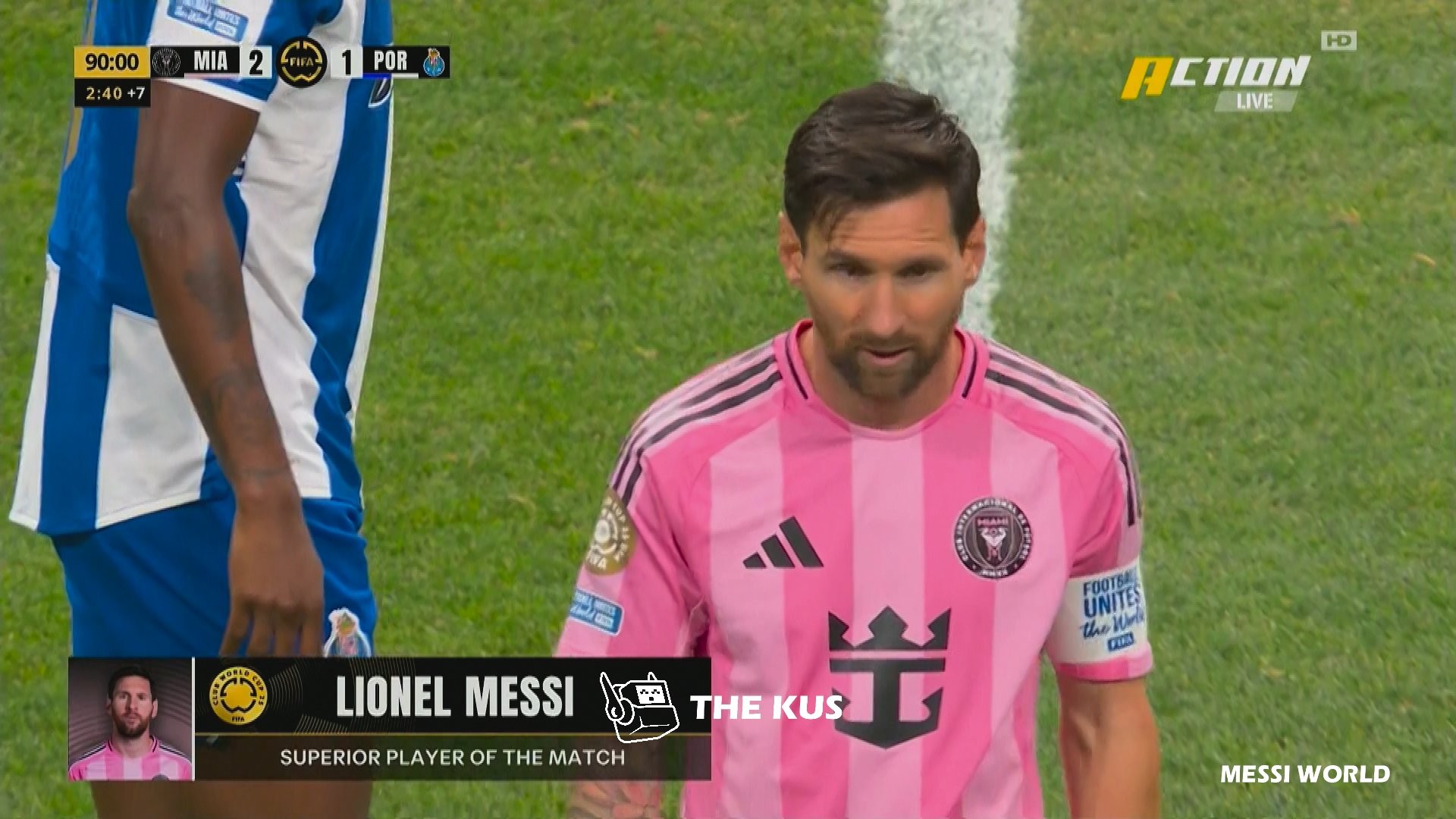 Gary - OFFICIAL: Lionel Messi was named the best player in the match ...