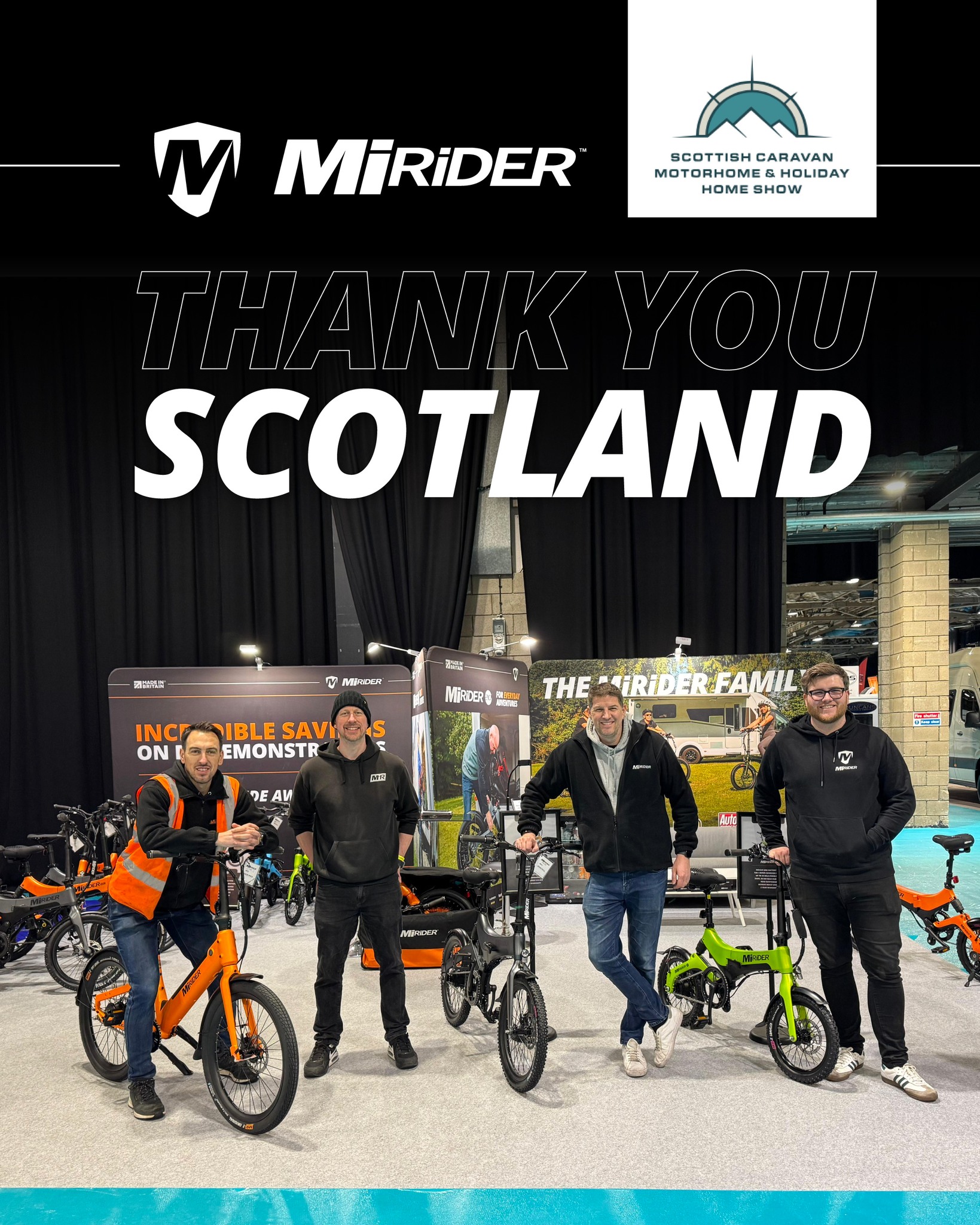 Mi RiDER - It was an absolute blast 🏴󠁧󠁢󠁳󠁣󠁴󠁿 We always... | Facebook