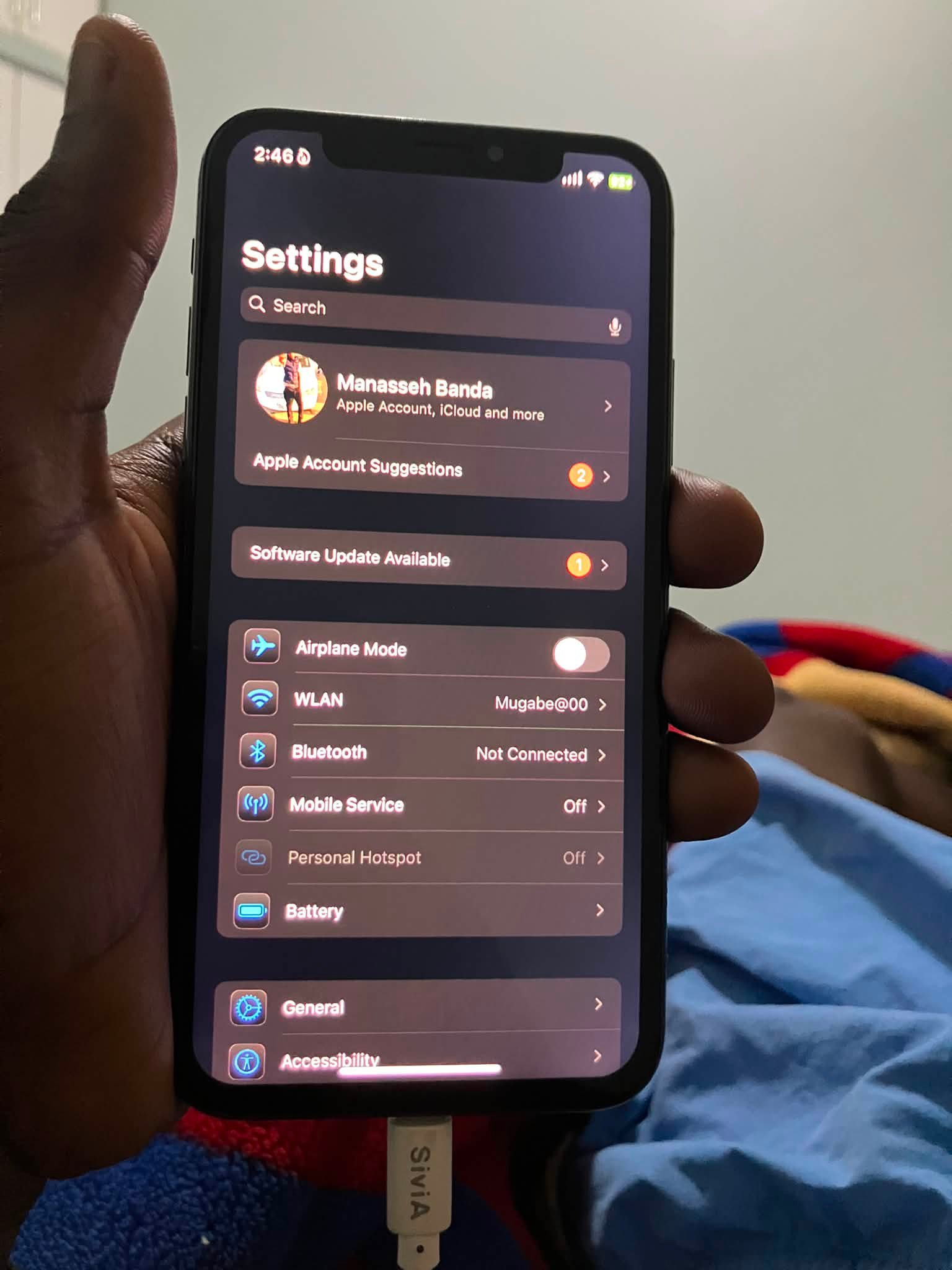 iPhone Xs 64gb battery health 76(fairly strong) No Face ID Drop