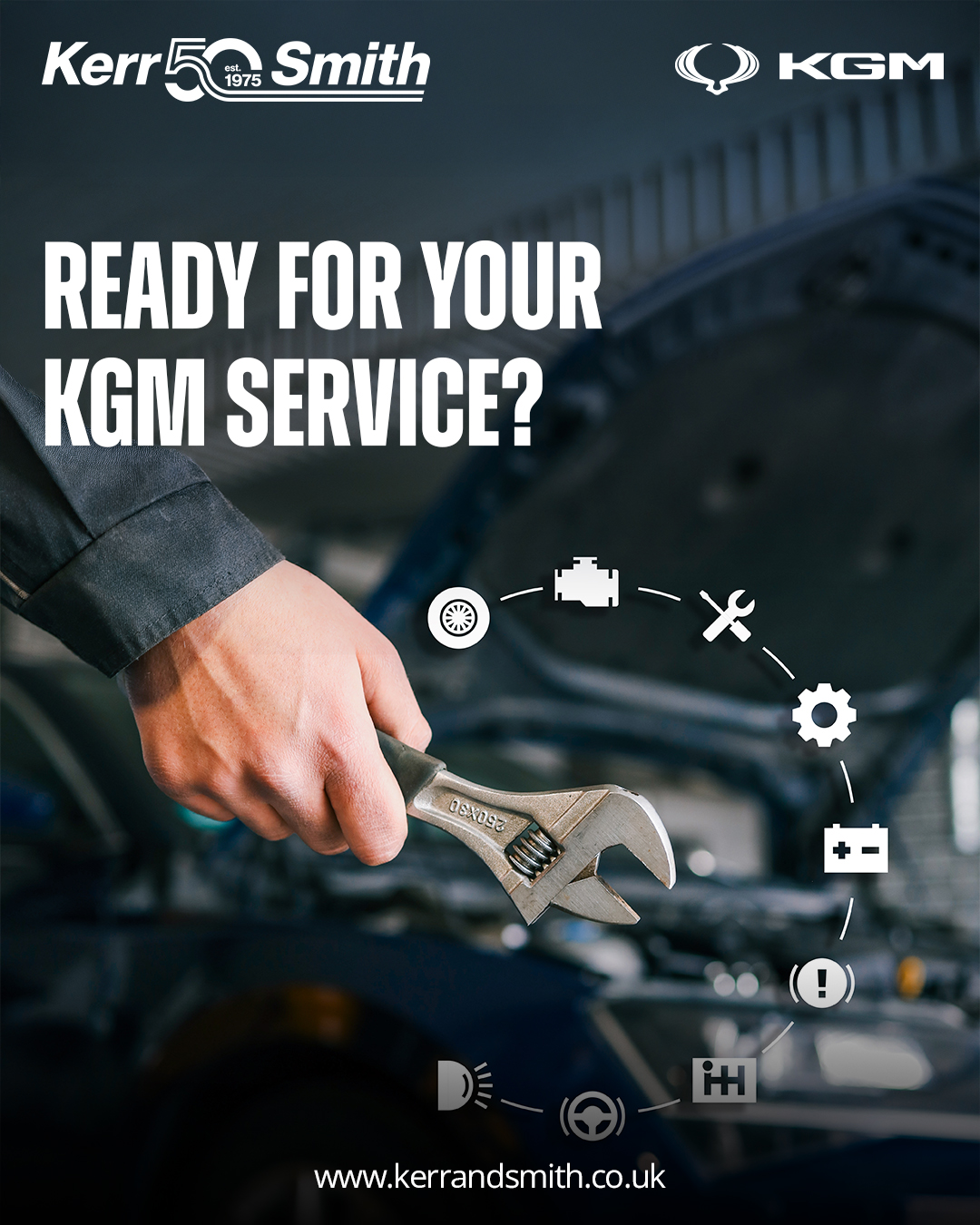 Kerr & Smith - Choosing the right time to service your KGM... | Facebook