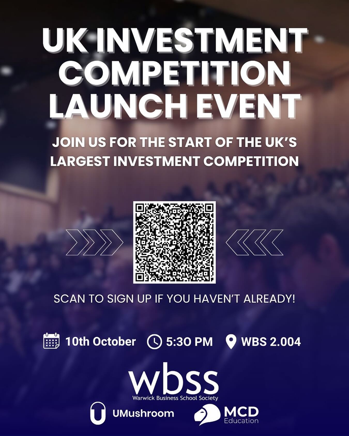 🚀 The wait is... - WBSS: Warwick Business School Society | Facebook