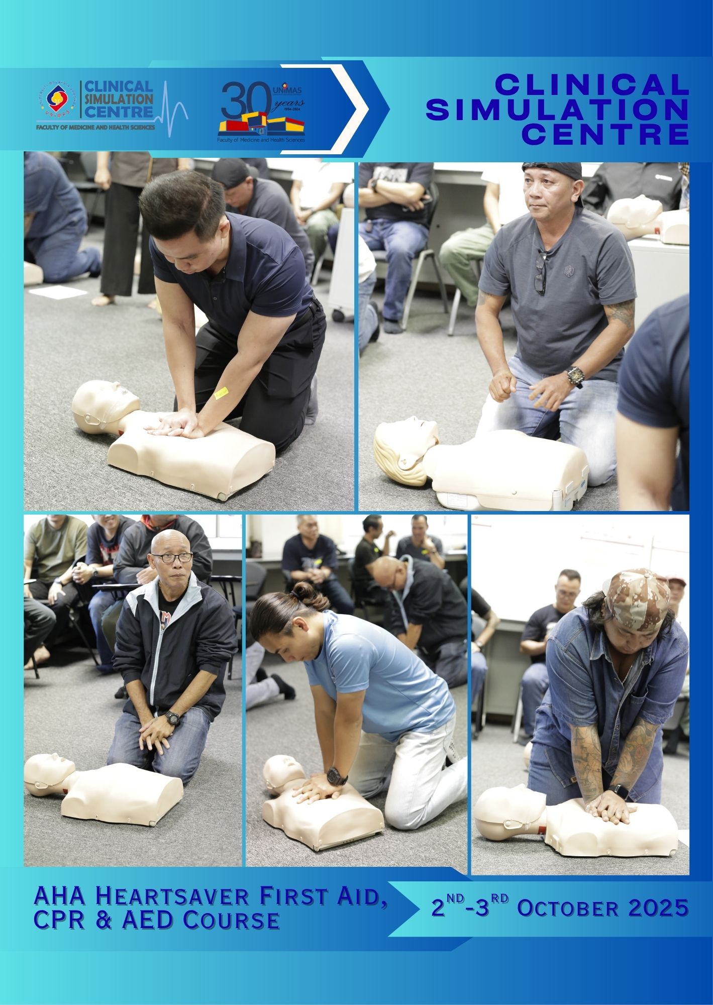 UNIMAS - AHA Heartsaver First Aid, CPR & AED Course Date: 02 & 03 ...