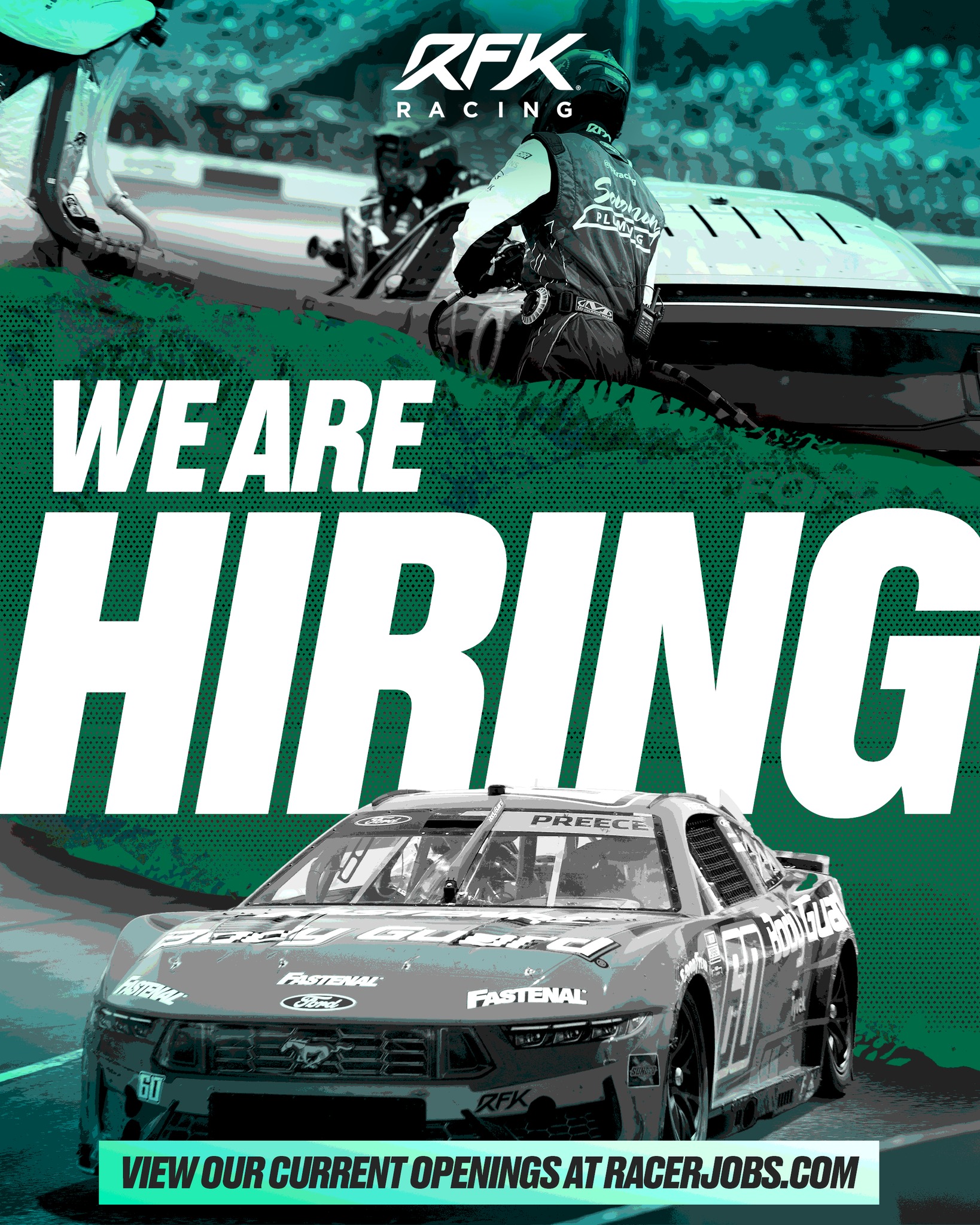 RFK - Want to work for an elite racing team? We've got positions open ...