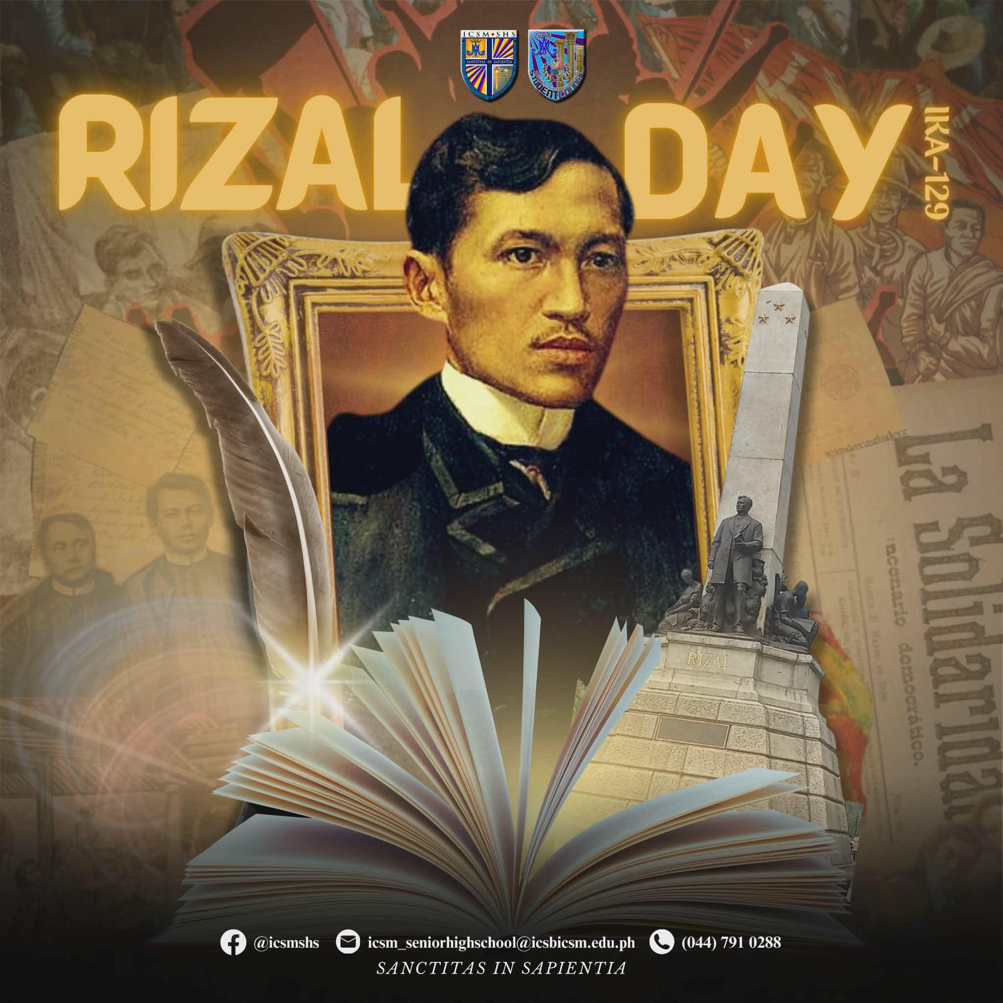 🇵🇭 𝐑𝐈𝐙𝐀𝐋 𝐃𝐀𝐘 Today, we commemorate a historical event that shaped ...