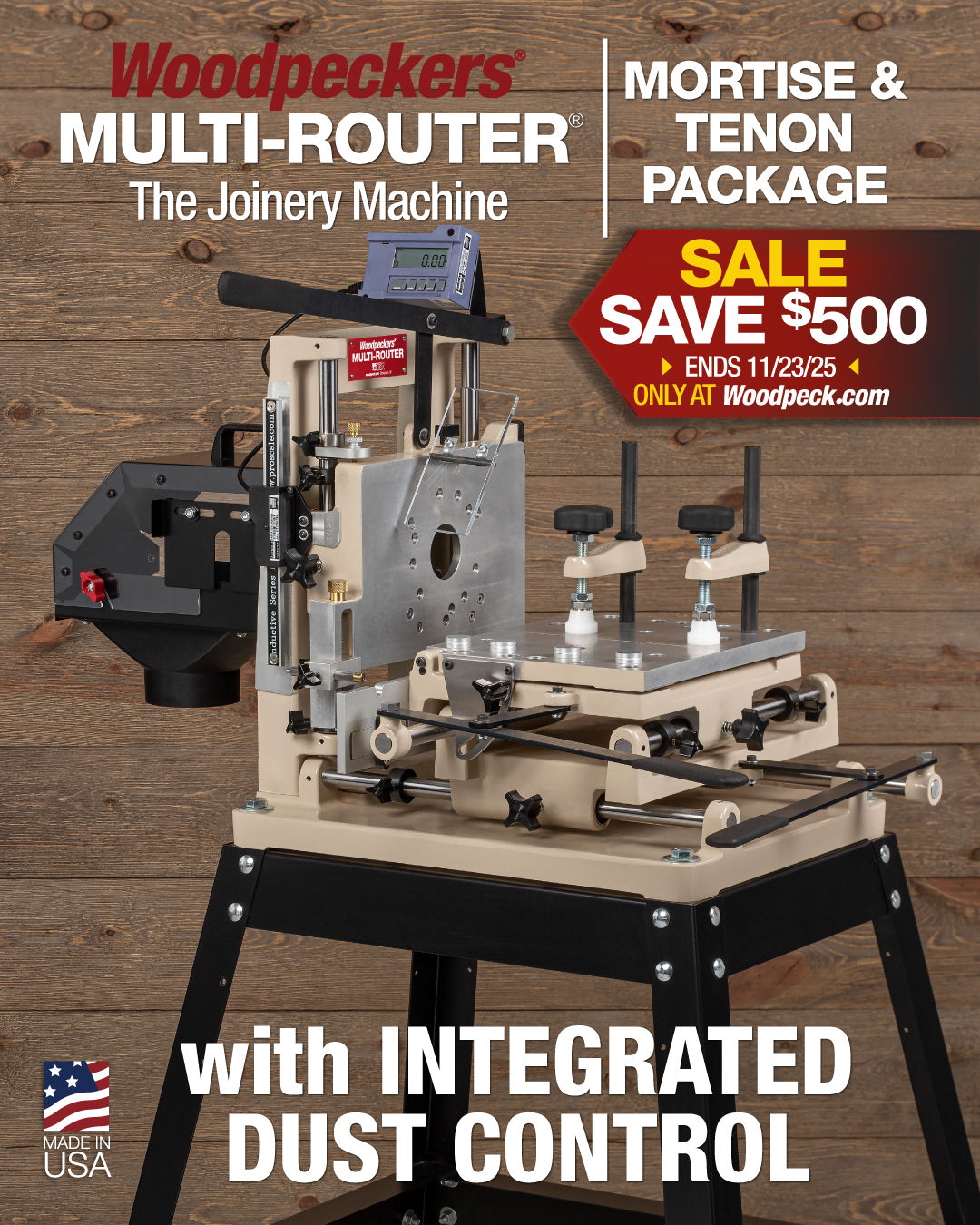 Woodpeckers - 🧩 The ultimate joinery machine. The Woodpeckers Multi ...