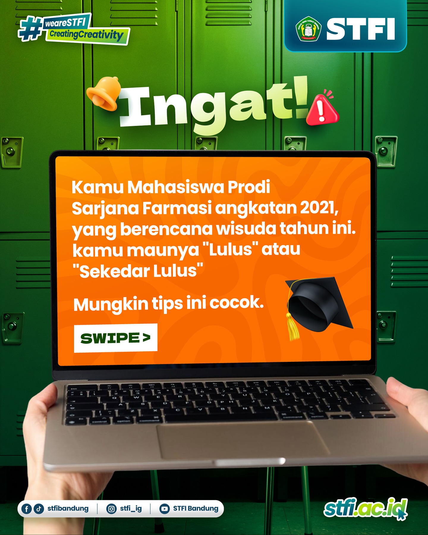 STFI (Sekolah... - STFI (Sekolah Tinggi Farmasi Indonesia)
