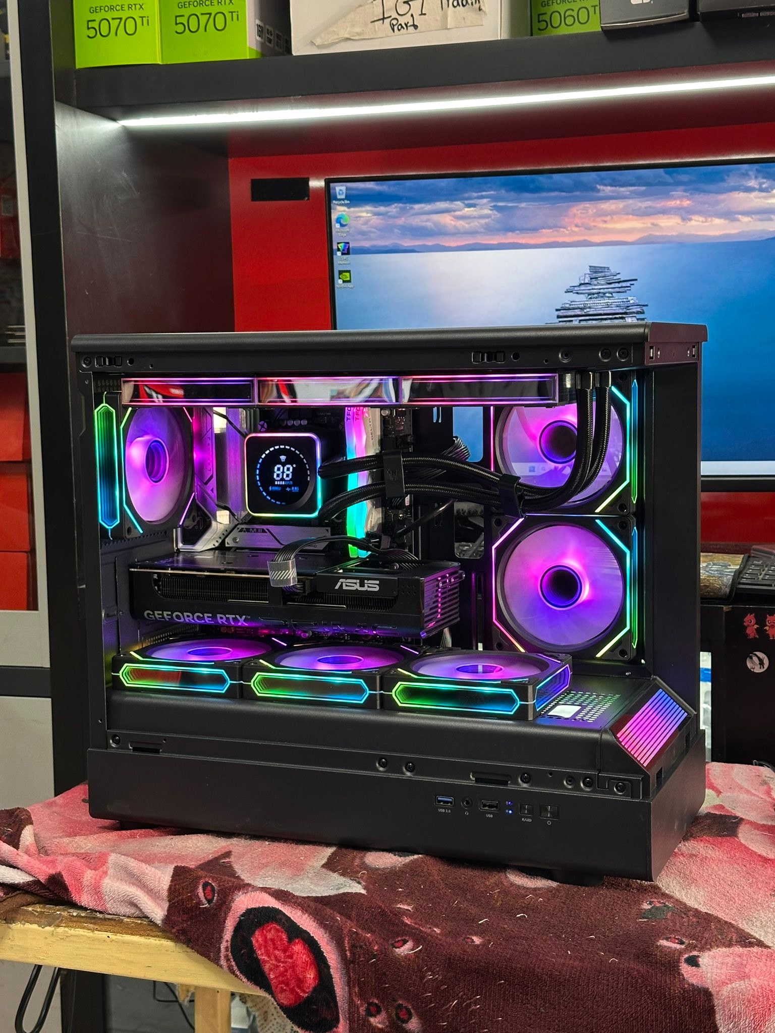 i5 14600KF/RAM 32GB/M.2 1TB/RTX 5060 = 1280$ MotherBoard ASUS 