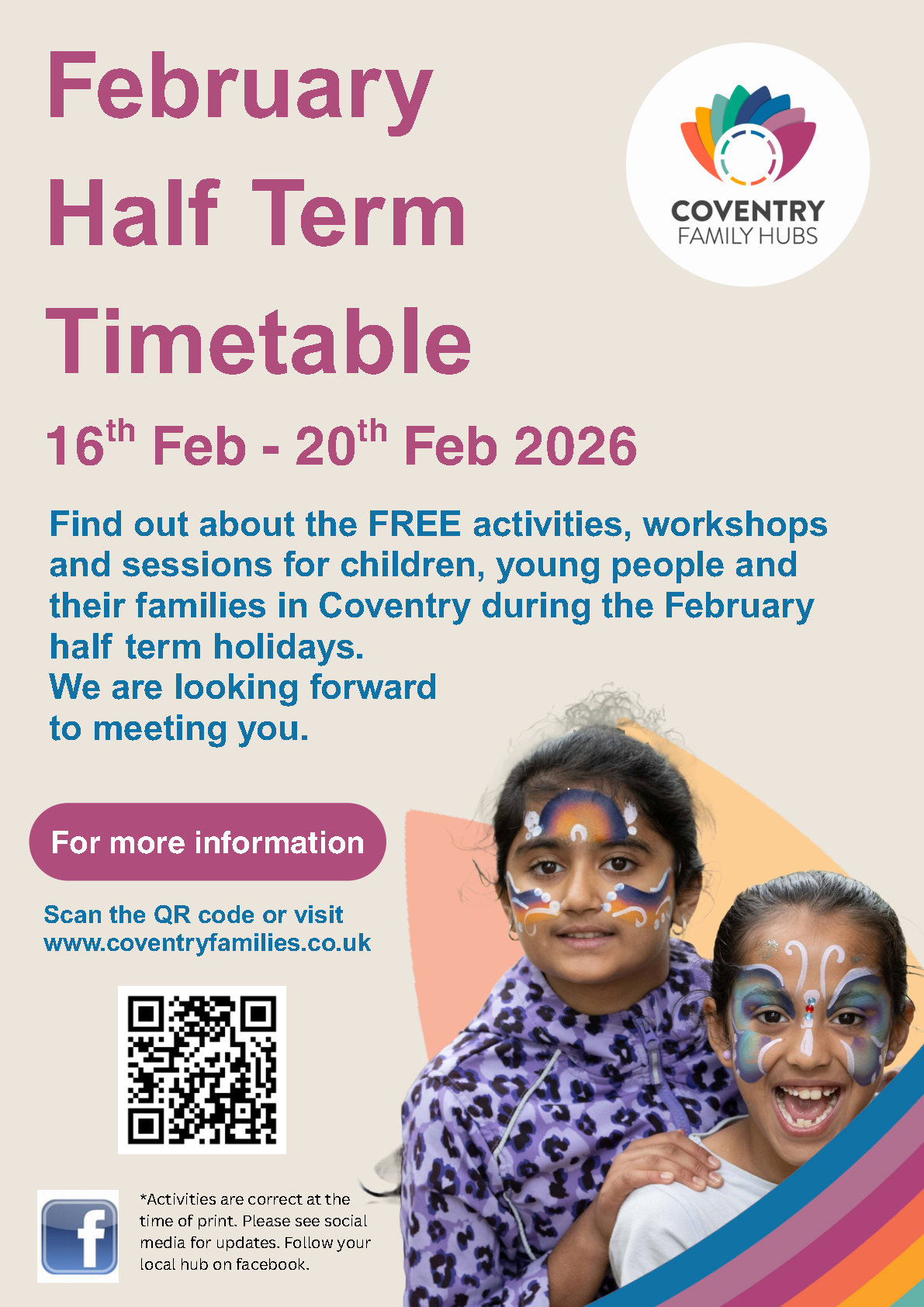 February Half Term Fun in Coventry... - The Moat Family Hub | Facebook