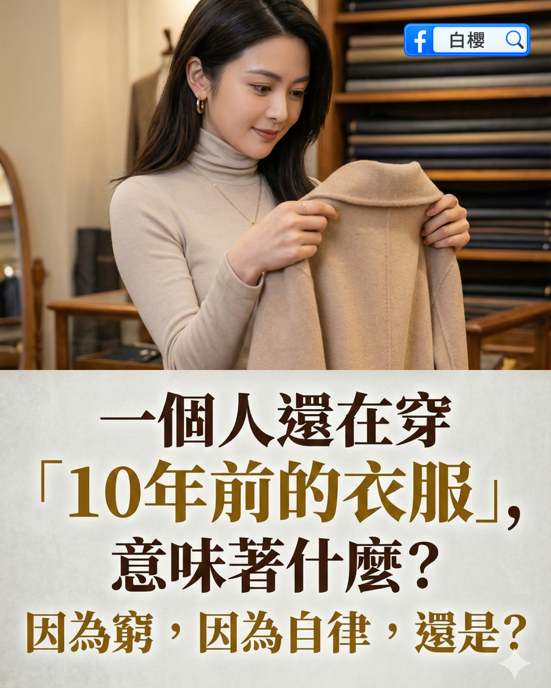 深度好文讀不完 | 還在穿10年前的衣服，意味著五事： | Facebook