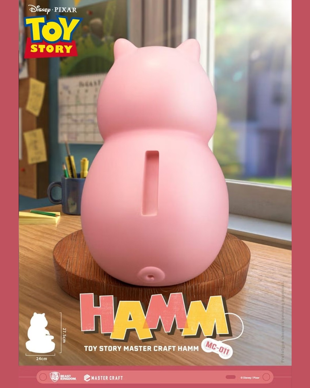Hamm might be the piggy bank of the Toy Story gang, but he's just