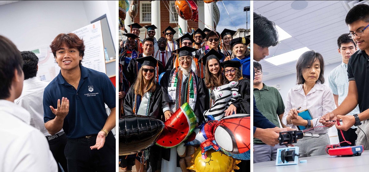 UVA - UVA Engineering students awaiting the diploma ceremony for the ...