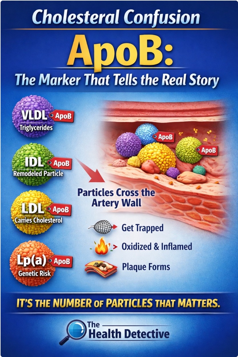 Susan - 🔍 Cholesterol Confusion – Part Two 🔹 ApoB: The Marker That ...