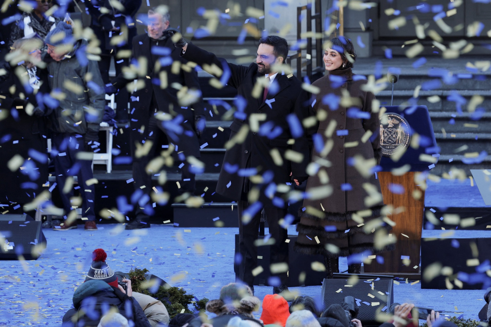 GMA - ZOHRAN MAMDANI SWORN IN AS MAYOR OF NEW YORK 🗽🇺🇸 LOOK: New York ...