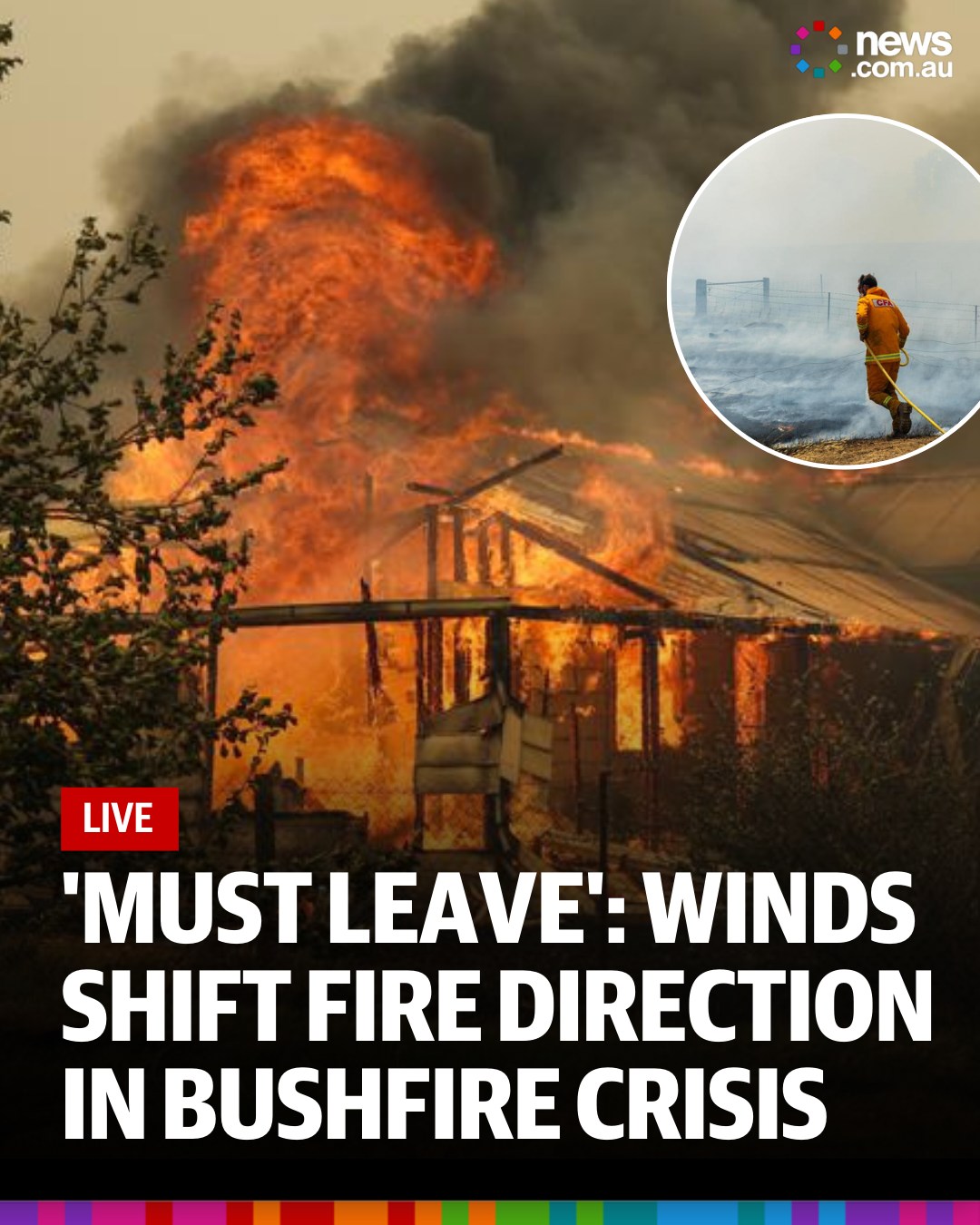 News.com.au - Firies are set for a brutal day in Victoria... | Facebook