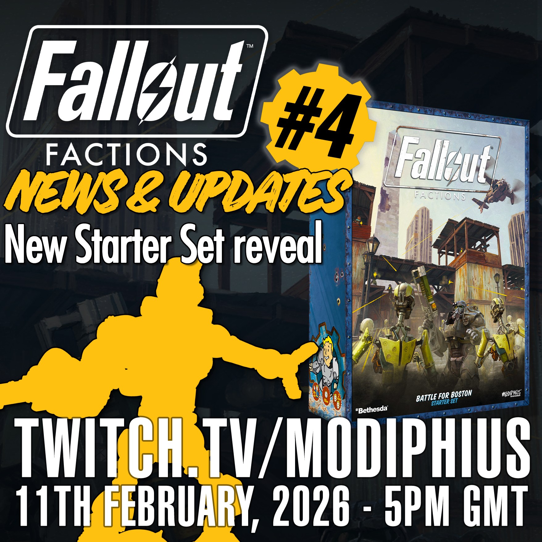 MODIPHIUS - LIVE 📣 Fallout Factions: Battle of Boston... | Facebook