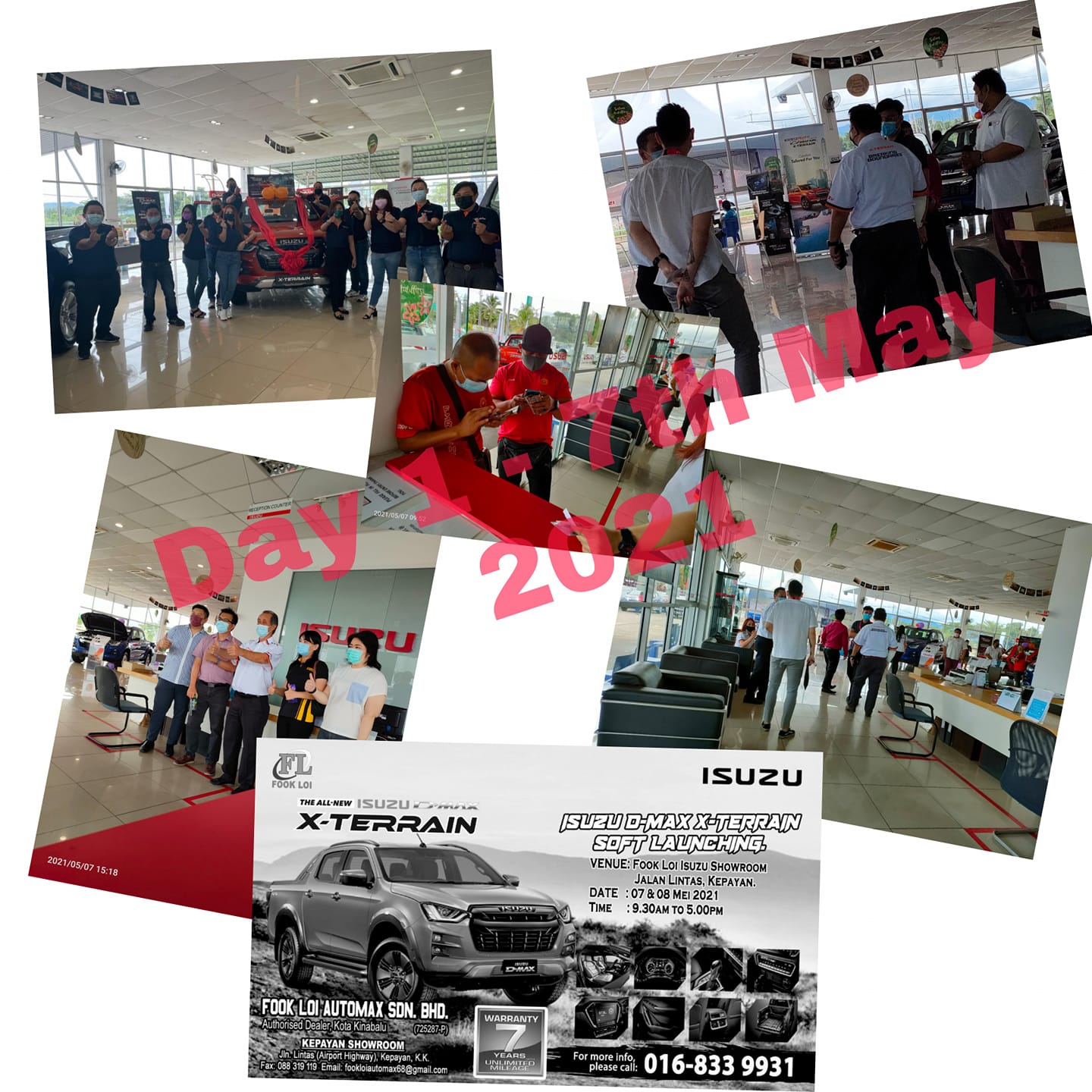 Fook Loi Automax Sdn Bhd Service Centre Day 1 Thank You For Coming Our Launching Still Ongoing Today As Well Come N Join Us To Test The All New Isuzu Dmax