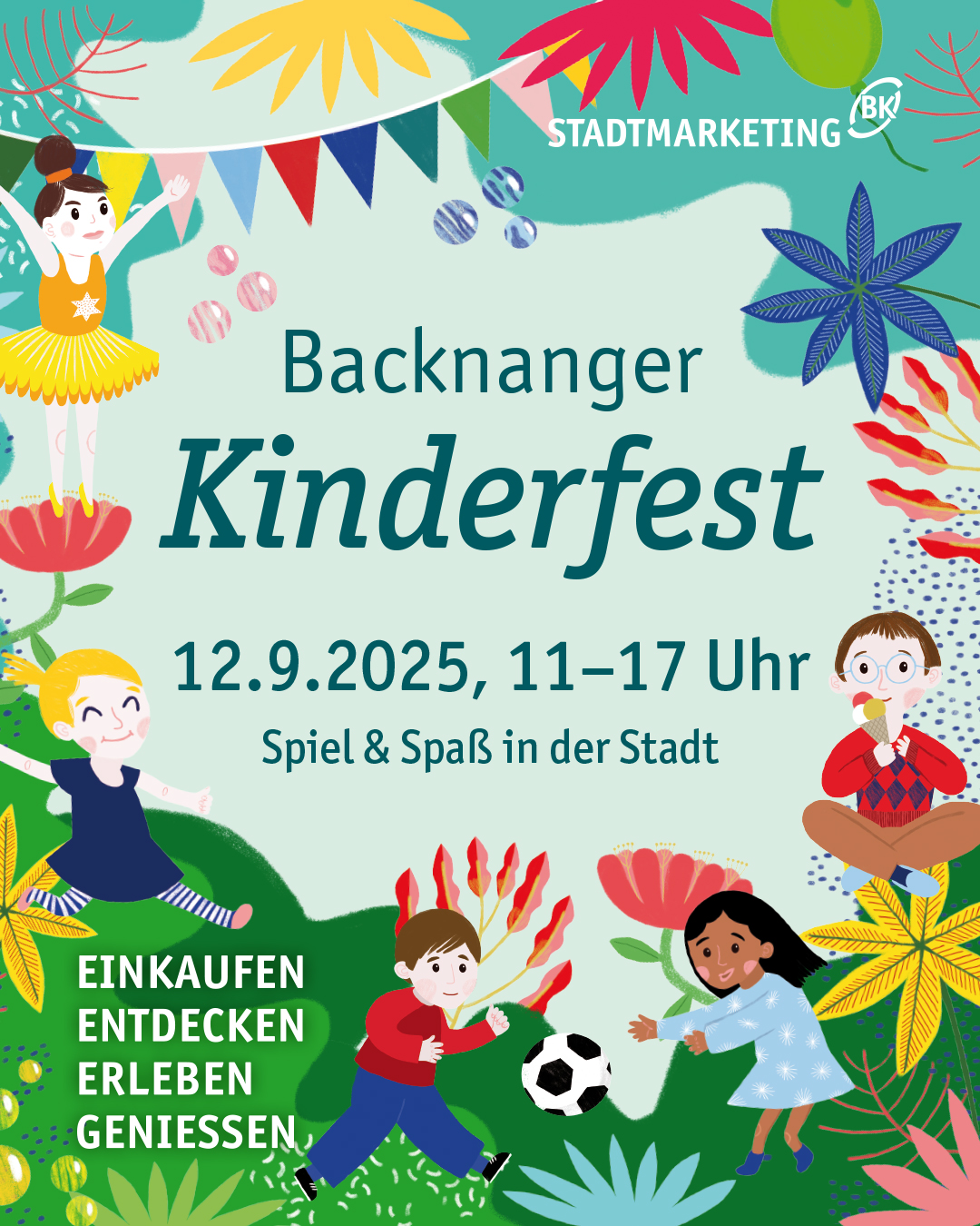 Kinderfest mit Stadt-Rallye