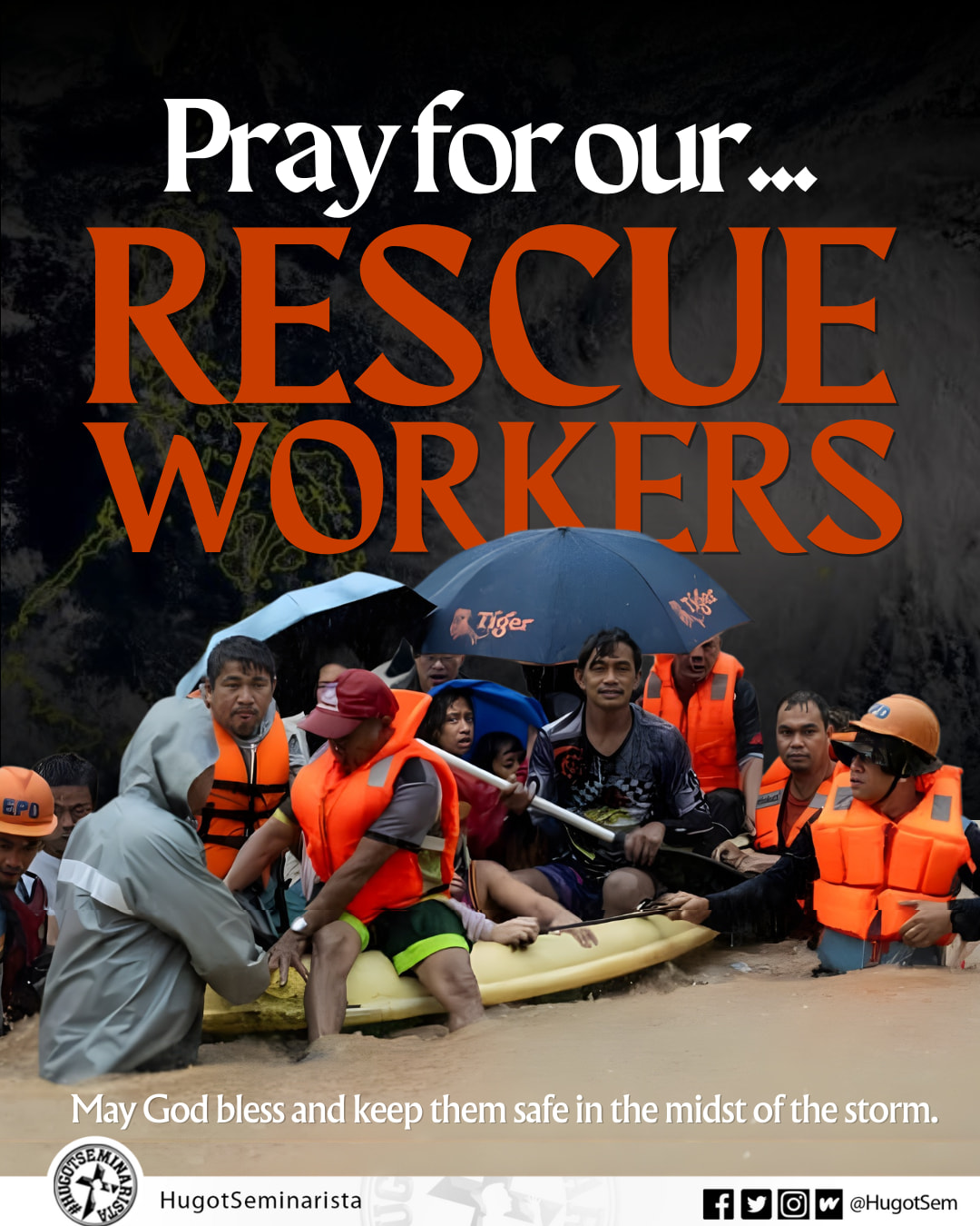 HugotSeminarista - Let us pray for our brave rescue workers, may they ...