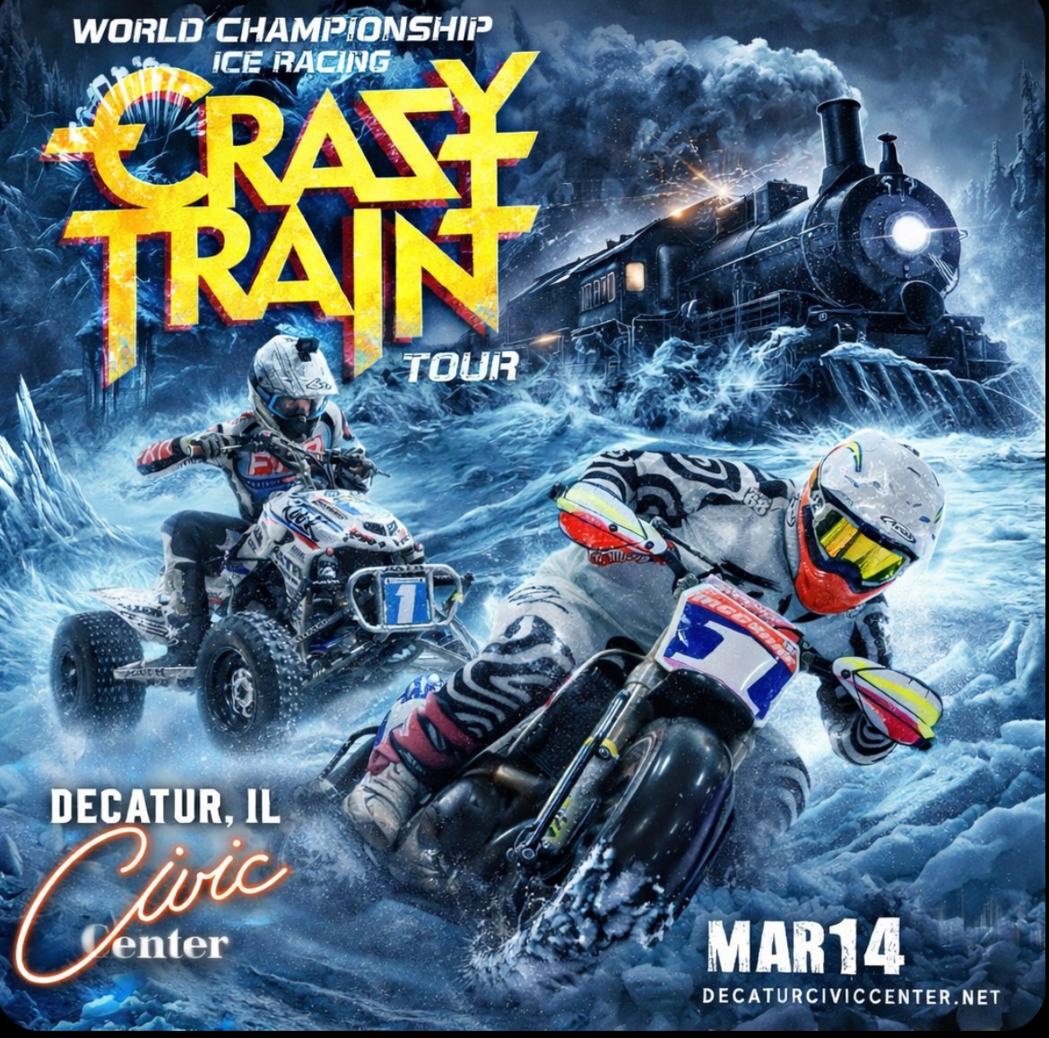 World - Decatur, Illinois area— this one’s for you! The Crazy Train ...
