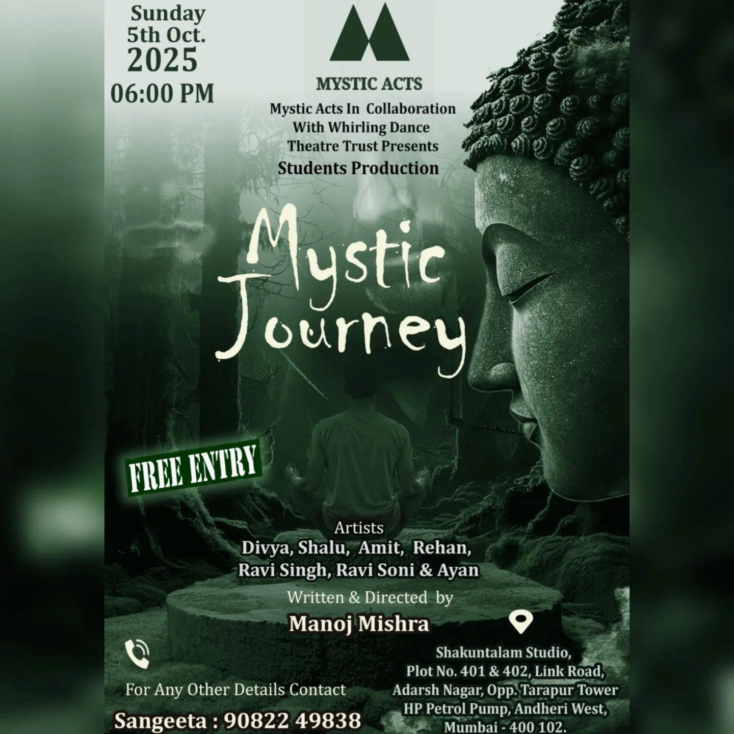Mystic Acts - Mystic Acts Theatre invites you to a... | Facebook