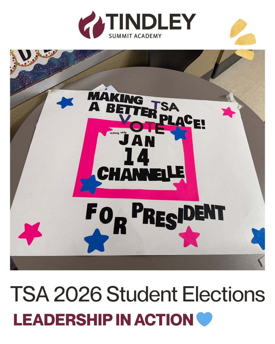 Tindley - 📣 TSA 2026 Student Council & Class Reps! Leadership in action ...