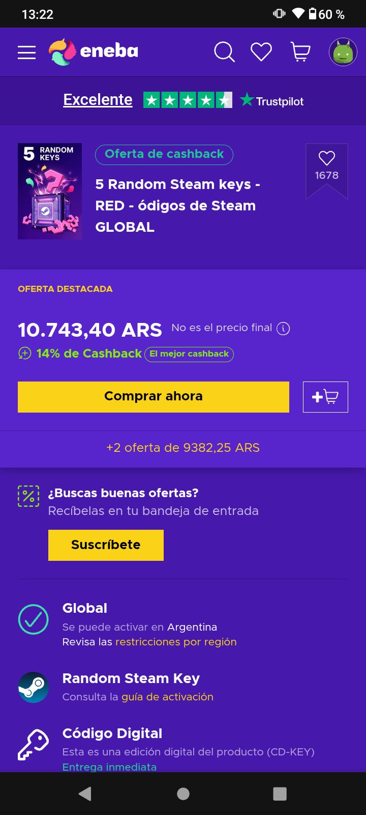 Steam Argentina | alguna vez alguien compro esto, les tocó algo decente ...