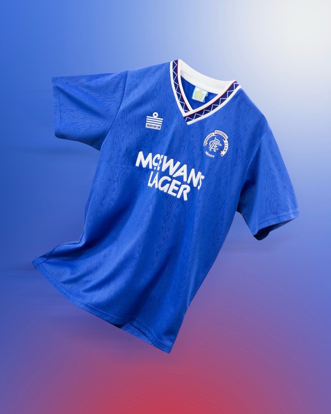 Rangers 1990-92 retro football shirts