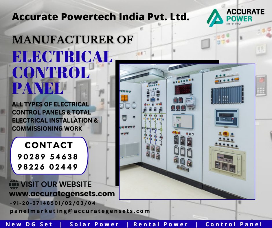Accurate - ⚙️ The Power Behind Every Operation! Our Control Panels ...