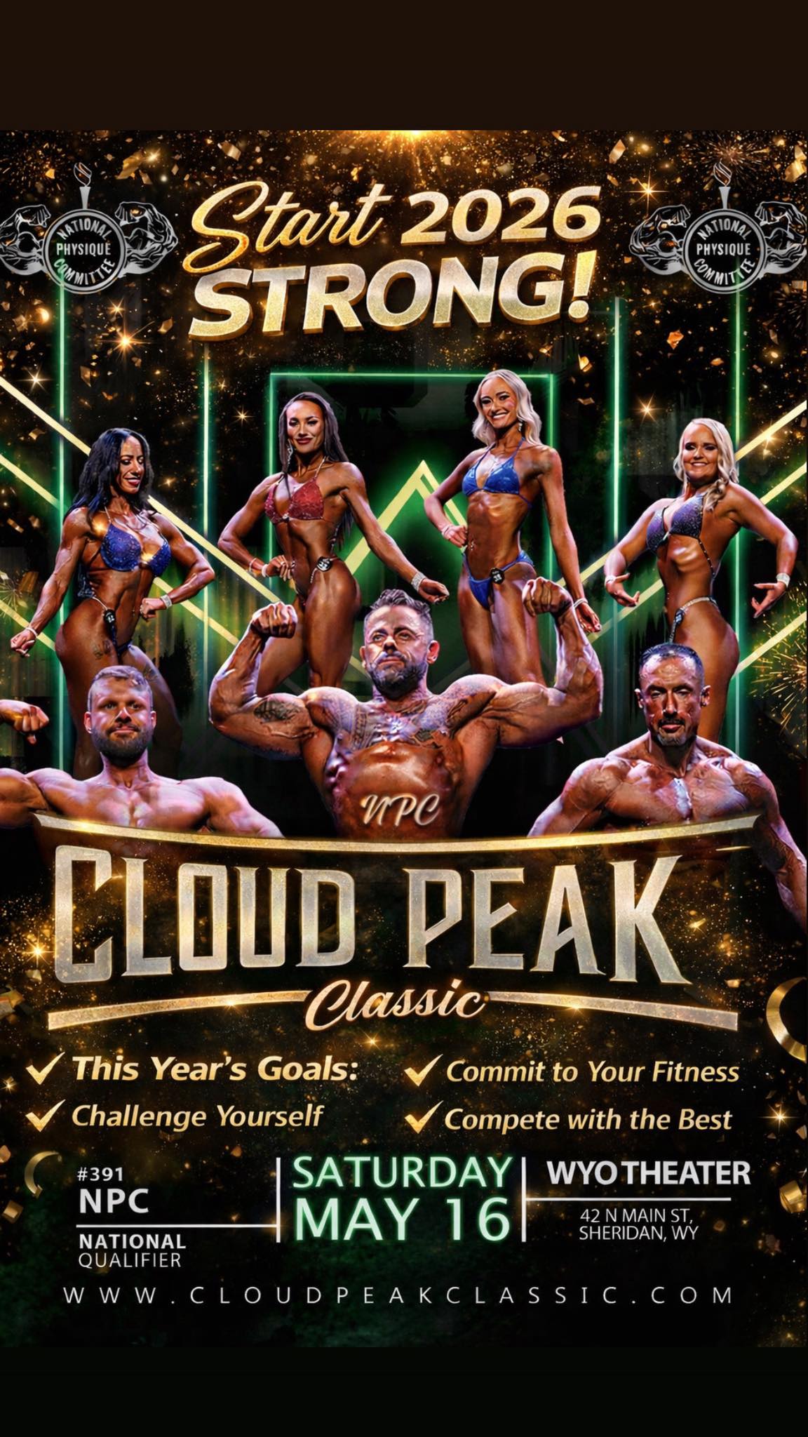NPC - 15 weeks out from the 2026 NPC Cloud Peak Classic bodybuilding ...