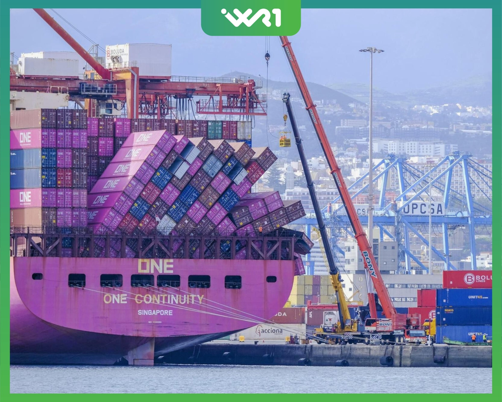 WR1 - [#WR1NEWS] Tàu ONE Continuity gặp sự cố nghiêm trọng, 45 ...
