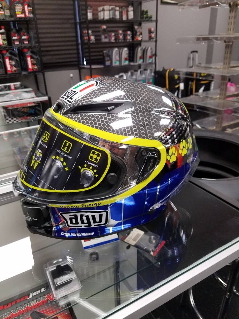 2015 Rossi Mugello helmet is now available. If you're interested