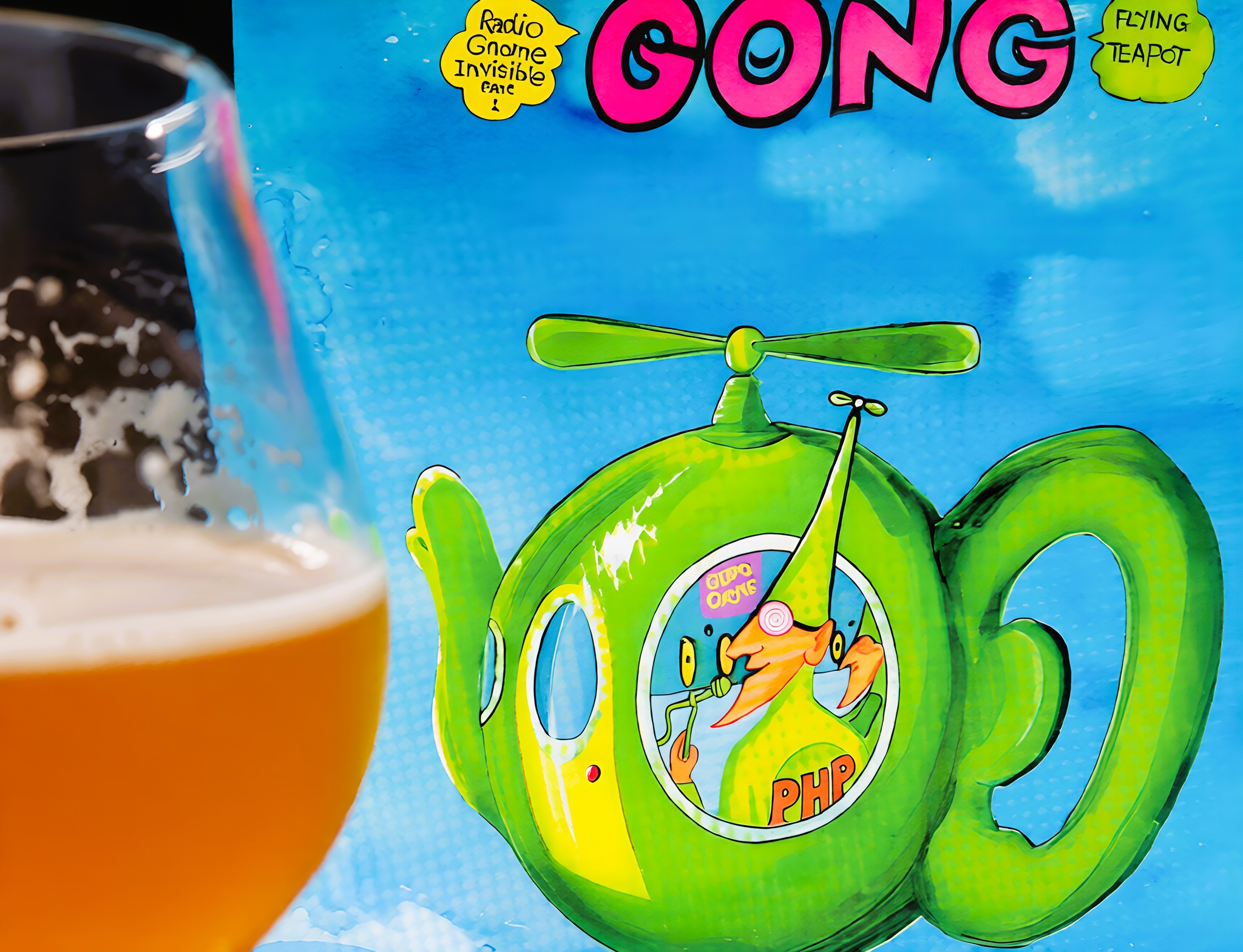 Digital spin of the day! 🍺📀 #Gong #ProgRock #psychedelicrock