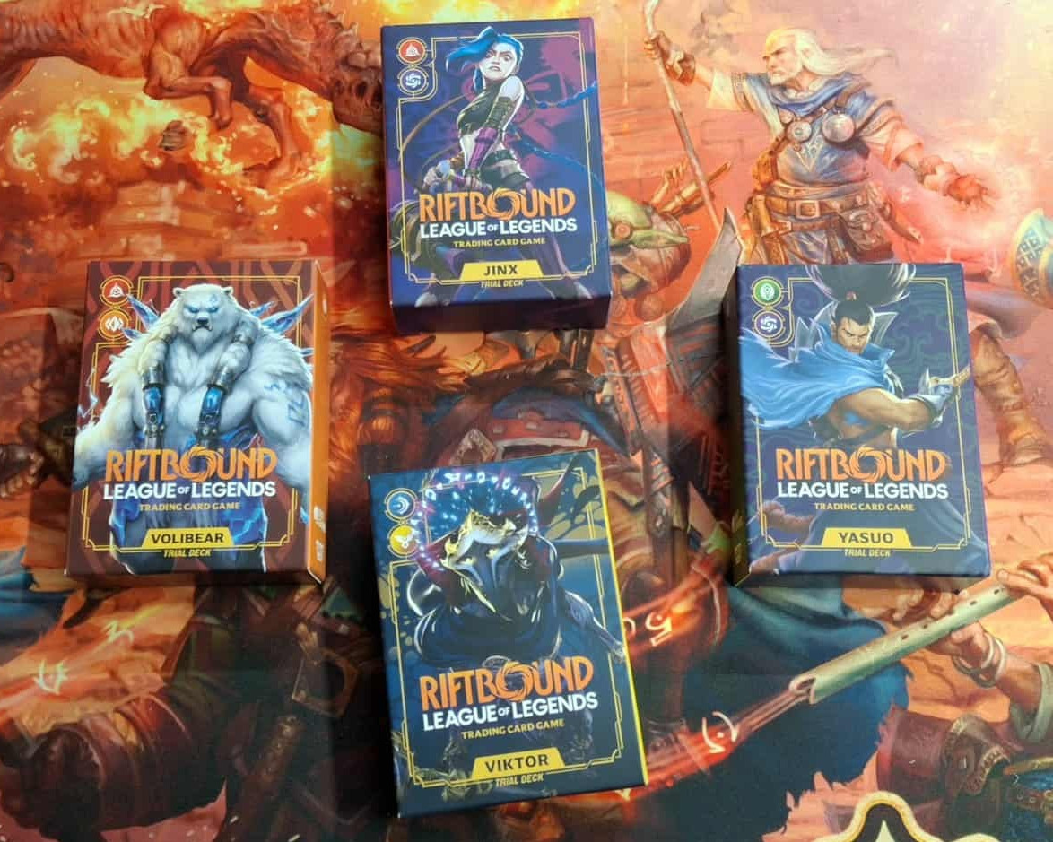 CCGPrime.com - We have the new Riftbound TCG demo decks in, we can ...