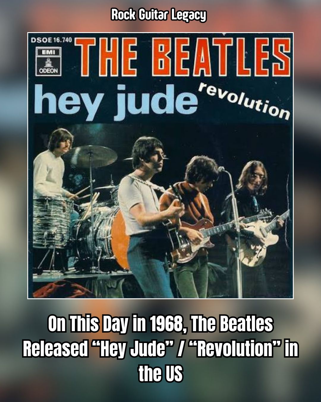 On This Day in 1968, The Beatles Released “Hey Jude” / “Revolution
