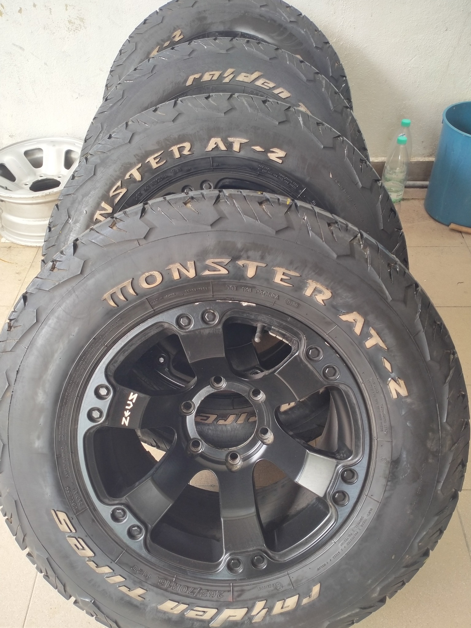 Jual Beli Rim & Tayar 4x4 Parts Murah Malaysia | Rm1570 Rim Zeus saiz ...