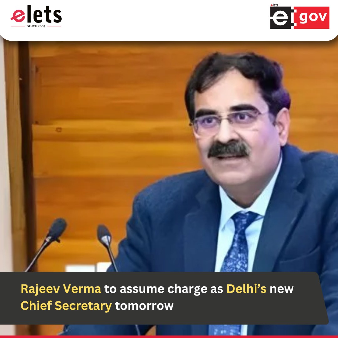 eGov Magazine - Rajeev Verma has been appointed as the new... | Facebook