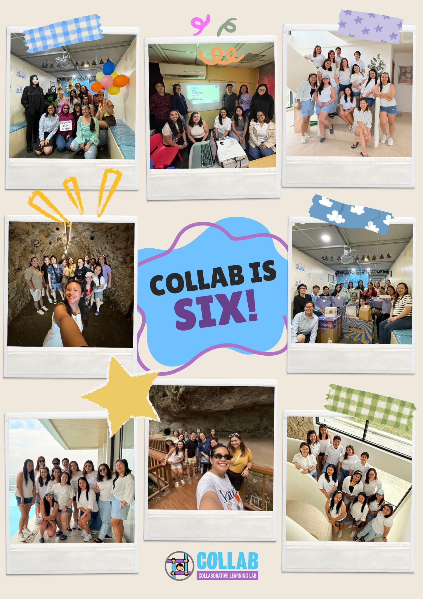COLLAB IS SIX! 🥳... - Collaborative Learning Lab - COLLAB | Facebook