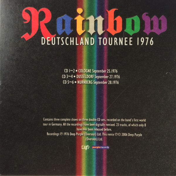Deutschland Tournee 1976