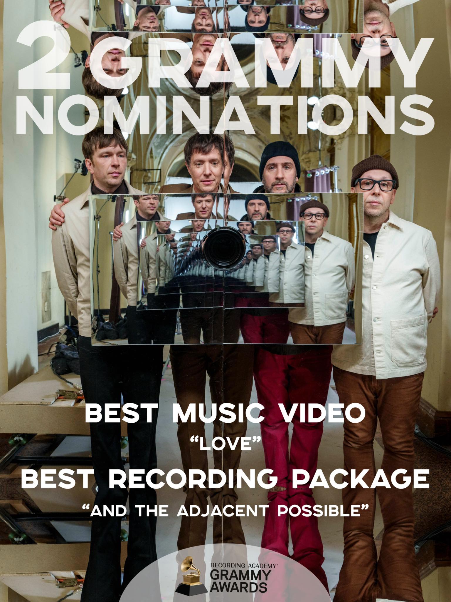 OK Go - Wow. Pinch us. #GRAMMYS | Facebook