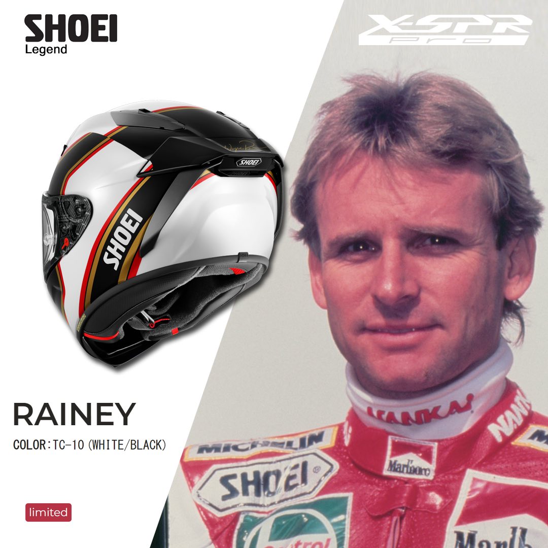 The legend series | Shoei X-SPR Pro Rainey TC-10 👌 Available to