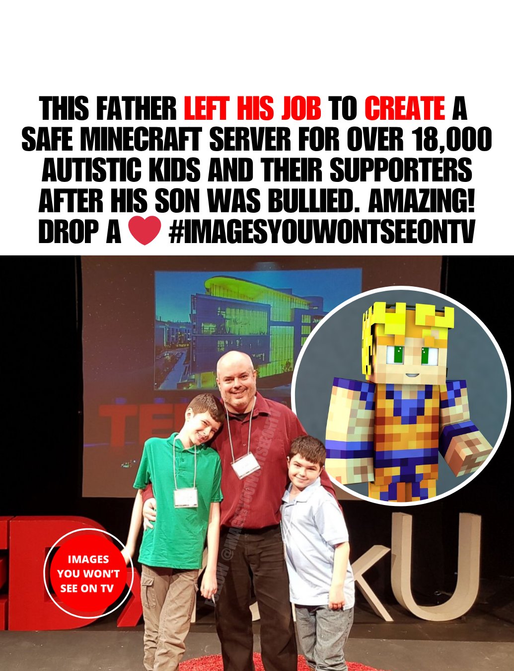 Images - Stuart Duncan created Autcraft after his autistic son was ...