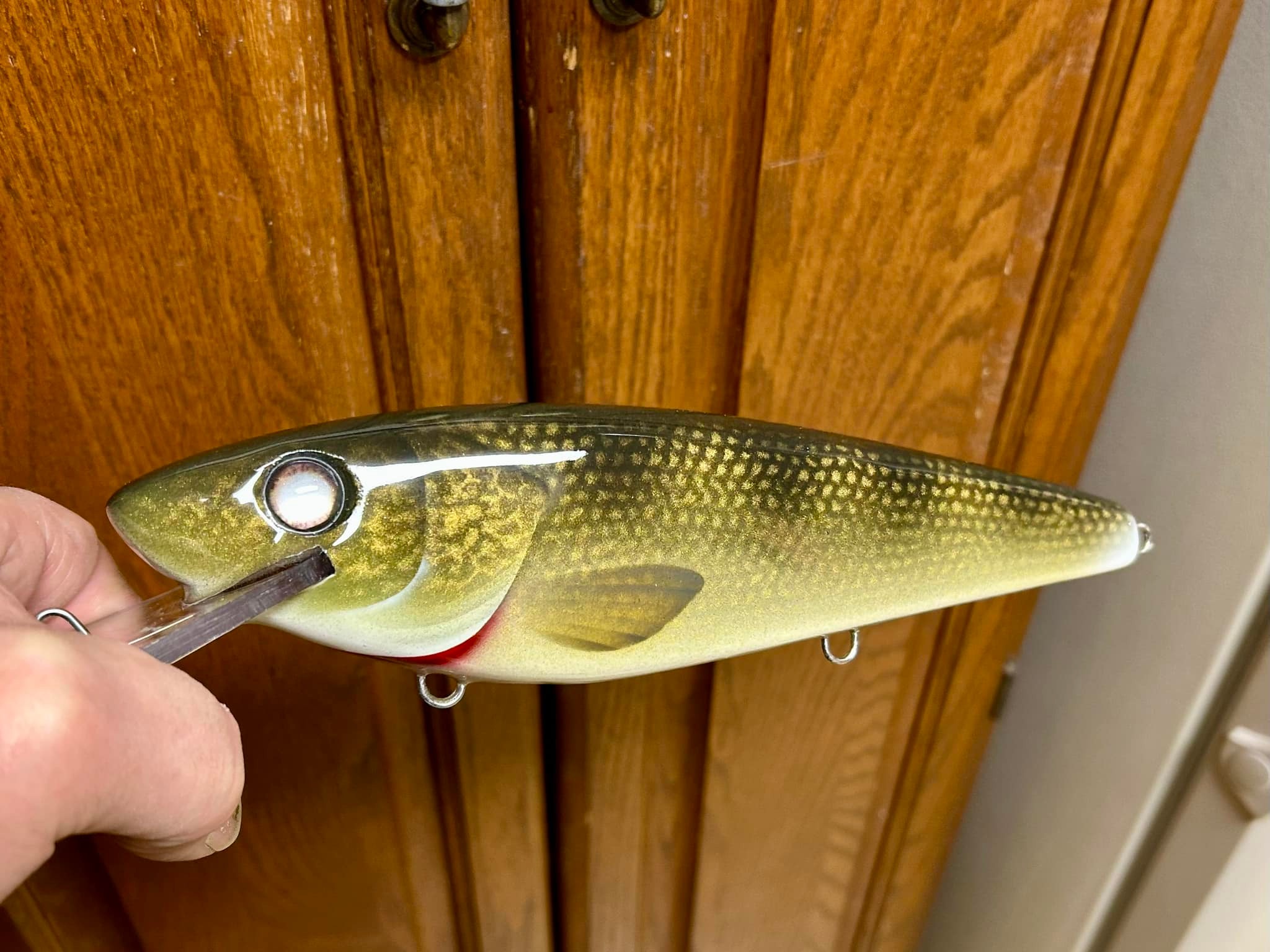 bass lure making forum Amazon Peacock Lures Here's a new 10 Muskie